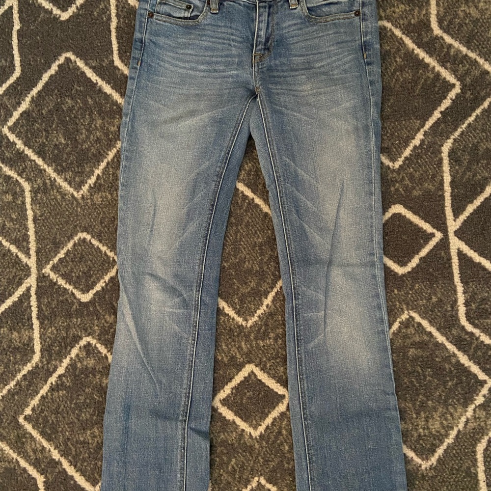 J. Crew Blue Jeans with Faded Denim